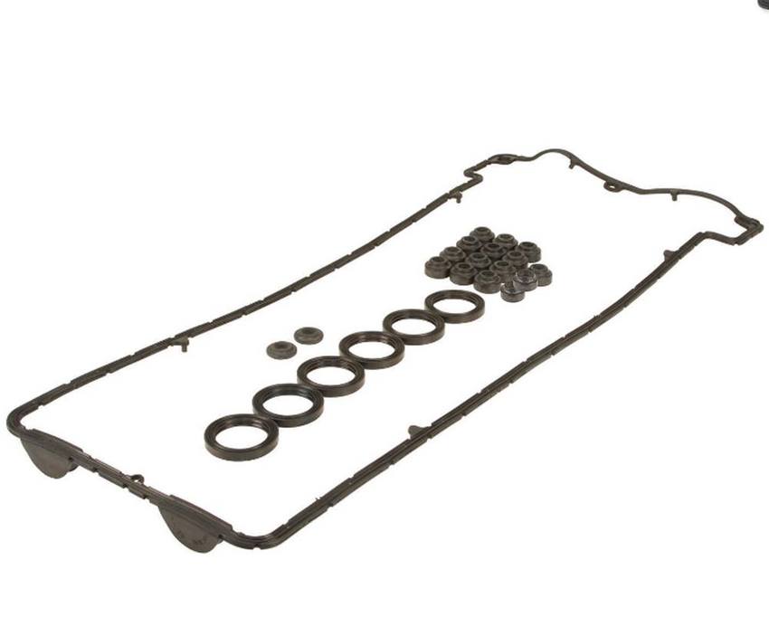 BMW Engine Valve Cover Gasket Set 11127832034 - Elring 3086409KIT